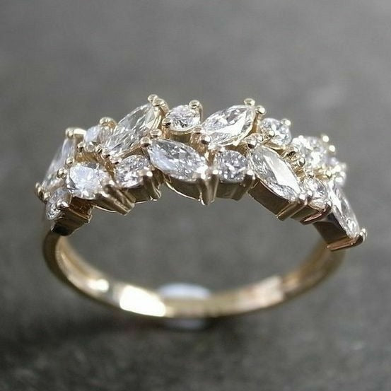 Vintage zirkonia ring