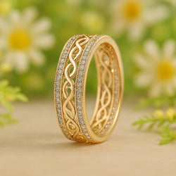 Lyse Hule Guldring