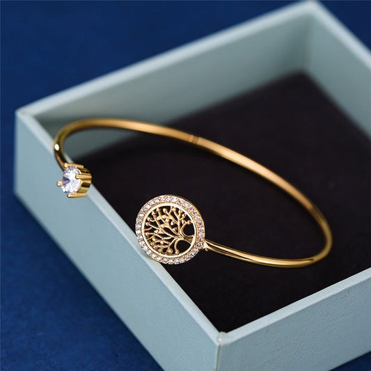 Livets Træ Justerbart Armbånd