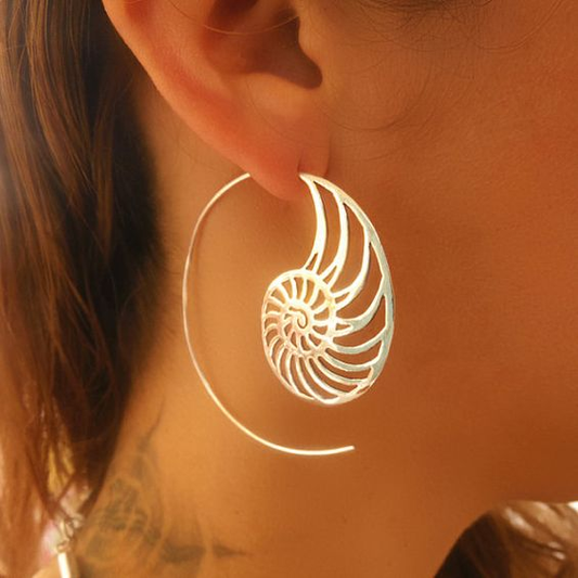 Vintage Spiral Muslingøreringe