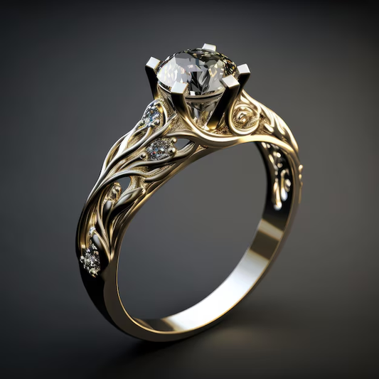 Elegant Eksotisk Zirconia Ringe
